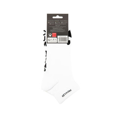 Back view of Prowler RED ankle sock, featuring bold text and a stylish design, perfect for elevating your fashion game.